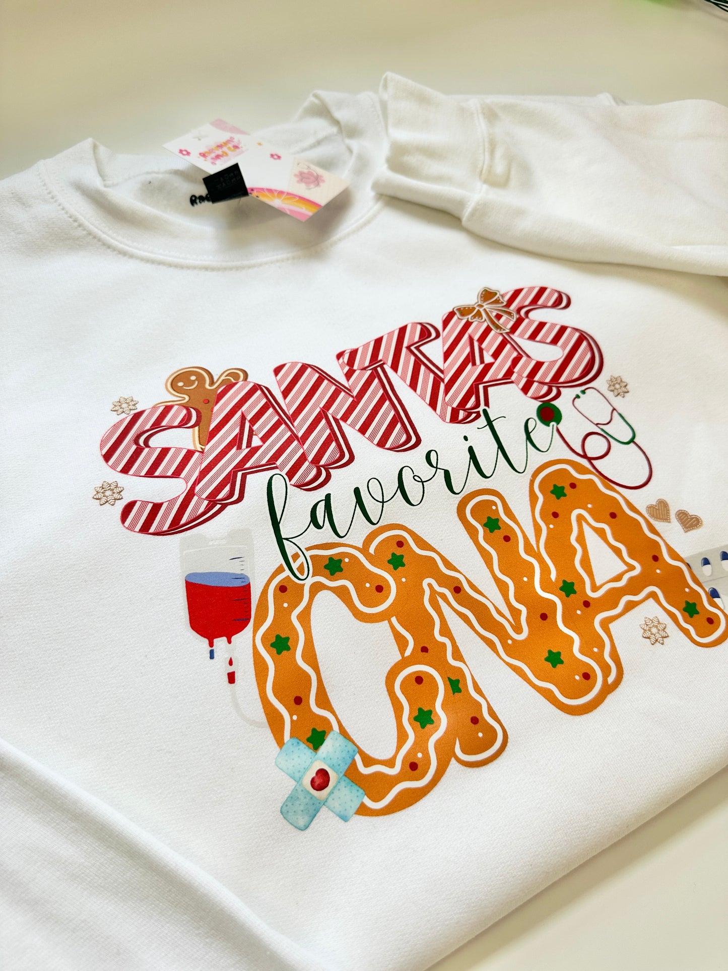 Santa’s Favorite CNA Crewneck