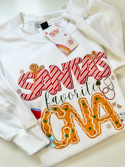 Santa’s Favorite CNA Crewneck