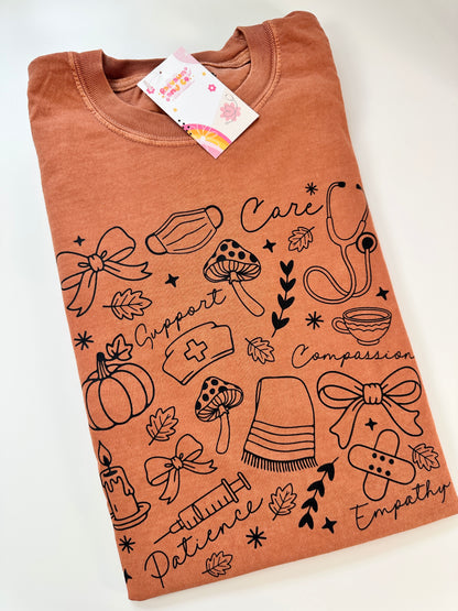 Fall Doodles Tee